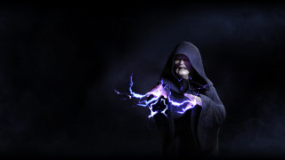 Man hooded jacket lightning glow - jacket holding free wallpaper
