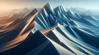 Large mountain long line background - low free wallpaper
