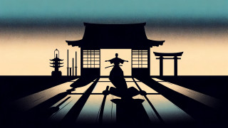 Person gate pagoda ukiyoe comic - ukiyoe free wallpaper for desktop