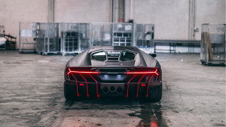 Black sports car garage red 8 - a cave painting free wallpaper for desktop