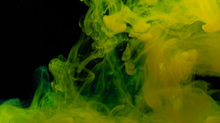 Black background yellow green ink - ink free wallpaper