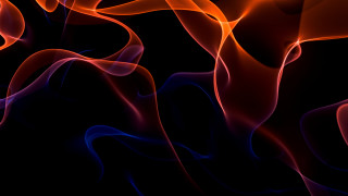 Black background red blue smoke - abstract art free wallpaper for desktop