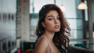 Woman long hair art nouveau - art nouveau free wallpaper for desktop