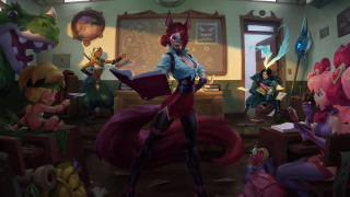 Fan qi league furry concept - a group of cartoon characters free wallpaper