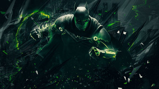 Green man suit arc aurora - a green arrow free wallpaper