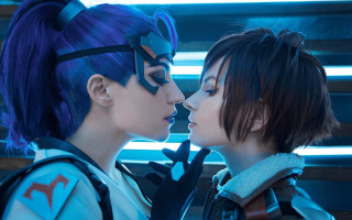 Imminent kiss cosplay pony tail - cosplay free wallpaper