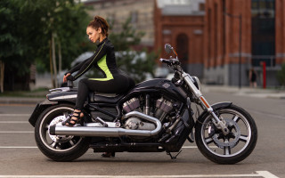 Aramenta diathne vail motorcycle parked - the foreground free wallpaper