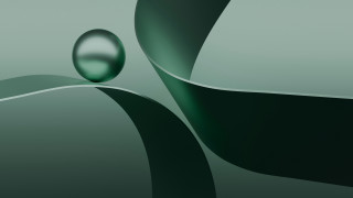 Green abstract water drop grass - a green abstract background free wallpaper