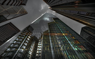 Tall building cityscape bridge skyline - brazier free wallpaper for desktop