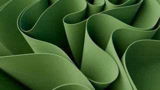 Green plant closeup generative ambient - stem free wallpaper for desktop