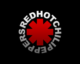 Red hot chili logo star - redshift free wallpaper for desktop