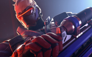 Man red black goggles helmet - epsylon point free wallpaper