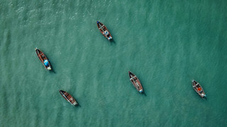Boats water lake ocean space - ocean free wallpaper