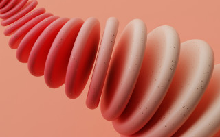 Pink red strawberry 3d render - c4d free wallpaper