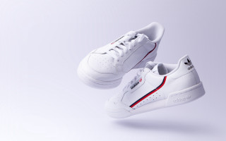 White sneakers red blue stripes - alexander mcqueen free wallpaper