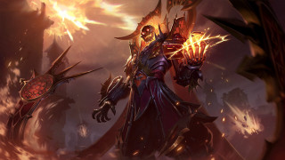 Demonic glowing arm fire weapon - arm free wallpaper