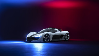 White sports car red blue - a white sports car free wallpaper