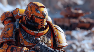 Warhammer gun helmet antipodeans unreal - unreal engine 5 free wallpaper