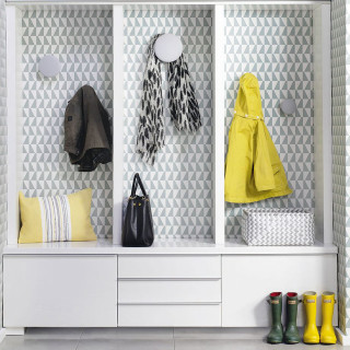 Coat rack coat purse yellow - a pair free wallpaper for tablet
