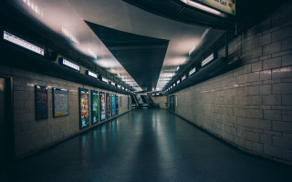 Long hallway posters tiltshift shallowfield - a long hallway free wallpaper