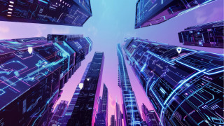 Futuristic city neon lights cyberpunk 8 - cyberpunk city free wallpaper