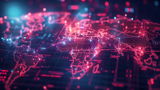 World map lights dots redshift - a world map free wallpaper