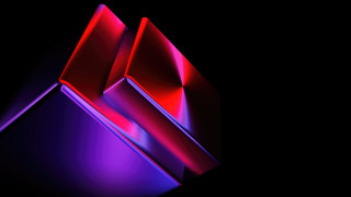 Red purple object cinema4d raytraced - the dark background free wallpaper