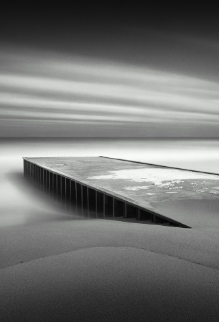 Long exposure pier beach water - a body of water free wallpaper for mobile