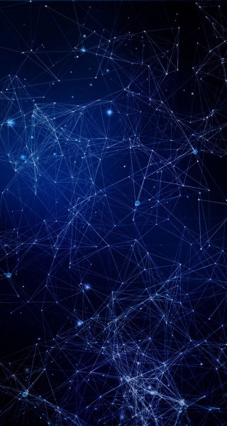 Blue background lines dots pattern 3 - line and dots free wallpaper for mobile