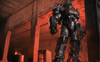 Robot red light eddie mendoza - unreal engine 5 free wallpaper