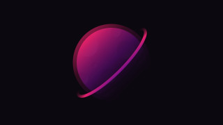Purple pink object red circle - a red circle free wallpaper