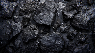 Rocks water drops blue sky - octane renderer free wallpaper