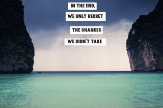 Beach quote in the end - the end free wallpaper