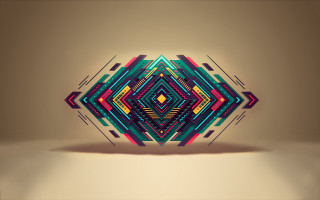 Colorful abstract design light shadow - the floor behind free wallpaper