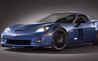 Blue sports car digital cobra - a gray background behind free wallpaper