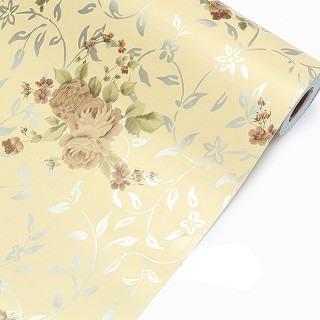 Yellow floral wallpaper white background - free textures wallpaper for tablet