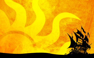 Pirate ship yellow sky sun - a yellow sky free wallpaper