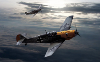 Planes sky clouds sun dieselpunk - dieselpunk free wallpaper