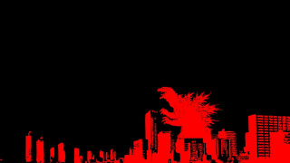 Godzilla cityscape redgodzilla wings hat - the right side of the image free wallpaper