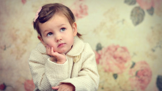 Little girl pink flowerheadband floral - headband free wallpaper