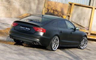 Black car yellow wall yellow - a yellow wall behind free wallpaper