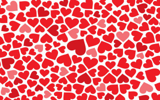 Hearts pattern valentine love bálintkiss - free hearts wallpaper