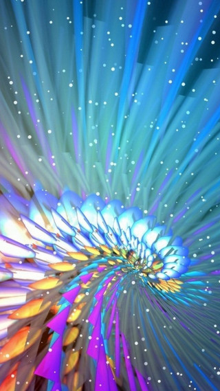 Colorful abstract background spiral design - a spiral design free wallpaper for mobile