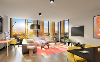 Living room large window painting - a large window free wallpaper for desktop