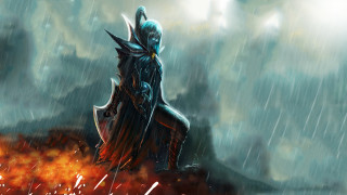 Armor rain flame sword embers - the rain free wallpaper for desktop