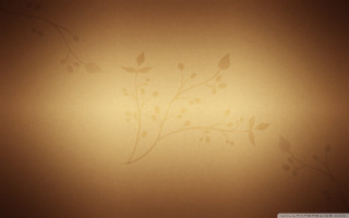 Wall plant light brown background - the left side free wallpaper