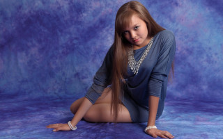 Anna ponytail jewelry fashion photoshoot - her long hair free wallpaper