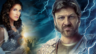 Lightning city woman white dress - weta digital free wallpaper