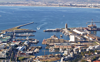 Harbor boats buildings cityscape water - a harbor free wallpaper