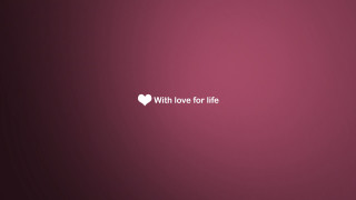 Pink heart love for life - love free wallpaper